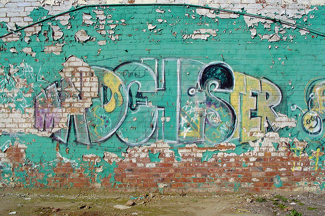 Madchester Graffiti in Salford by Mike Colvin CC BY 2.0