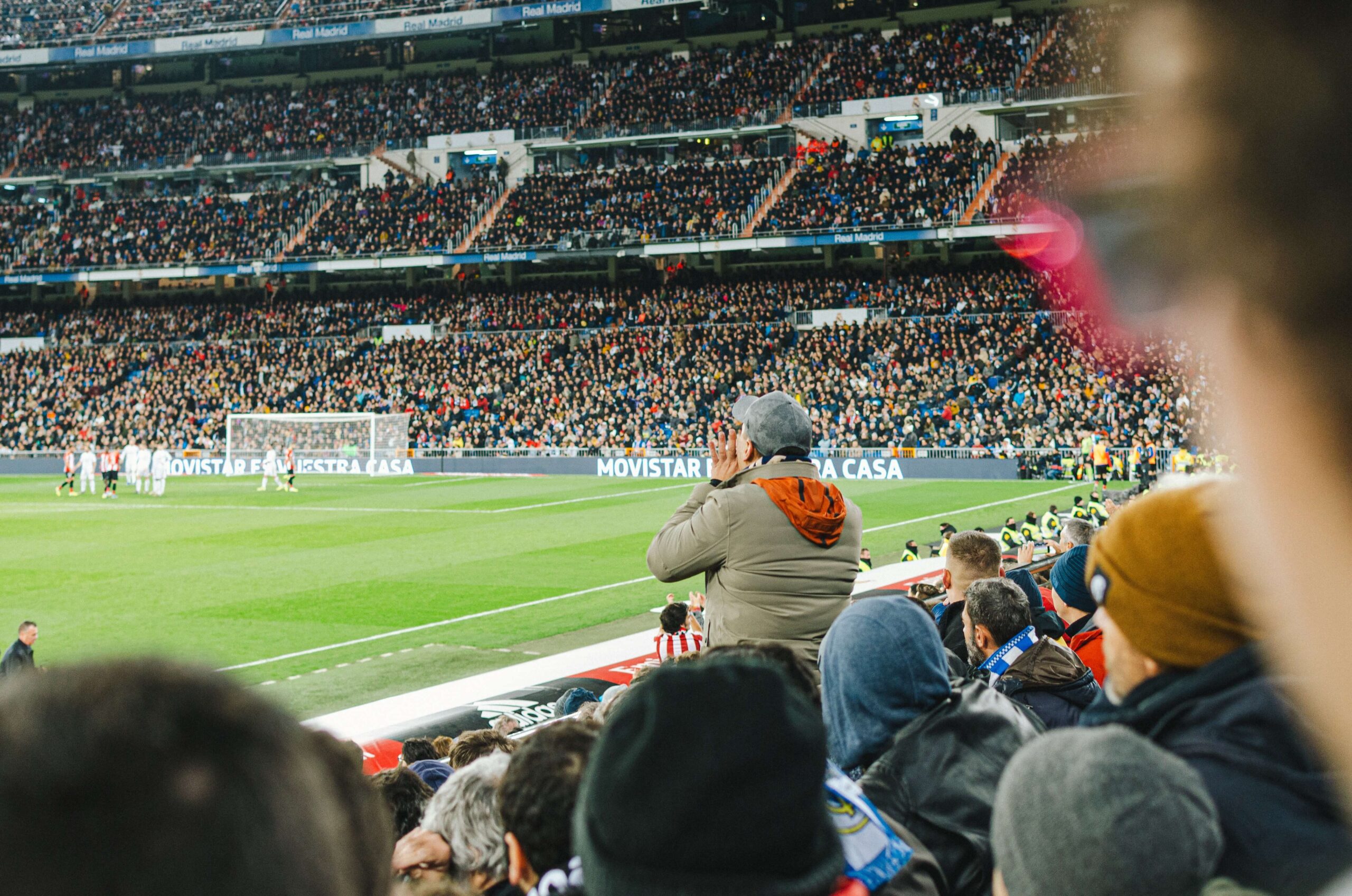 Crowd at a football match